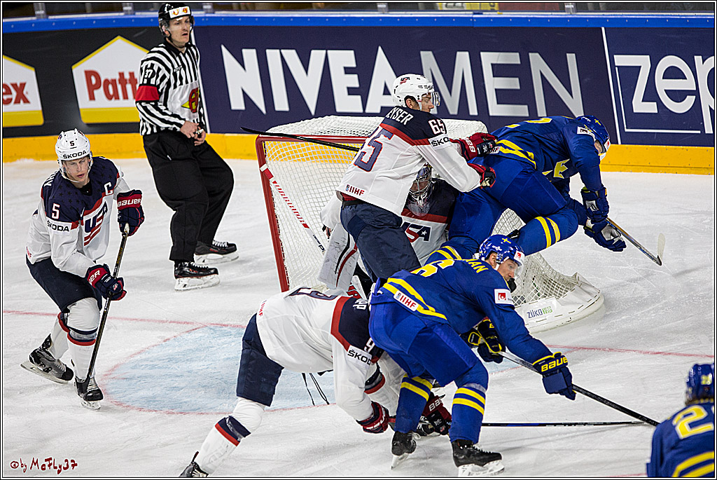 IIHF WM 2017, USA - Schweden, 08.05.2017